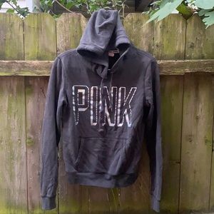 Pink hoodie sz. XS